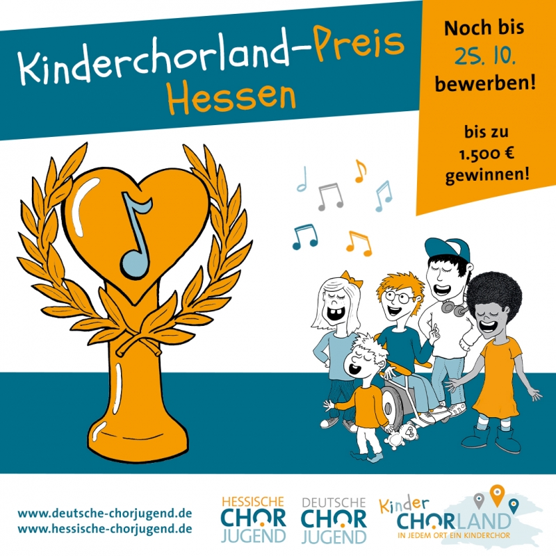 Kinderchorland Preis Hessen - jetzt bewerben!