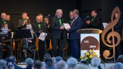 Ehren-Medaille des Sängerkreises Limburg für Wilfried Hoffmann